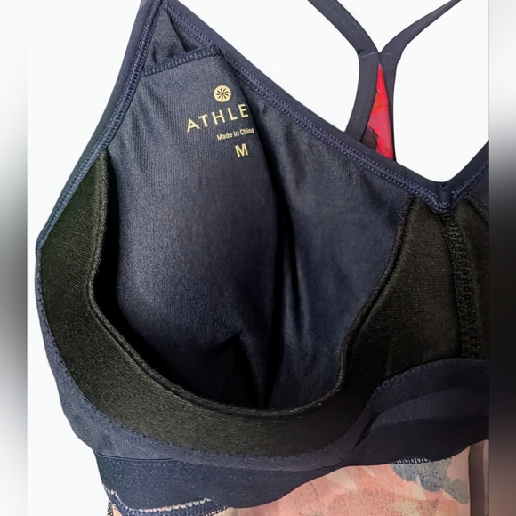 NWOT Athleta Racerback Dress Medium Multicolor - Picture 7 of 7